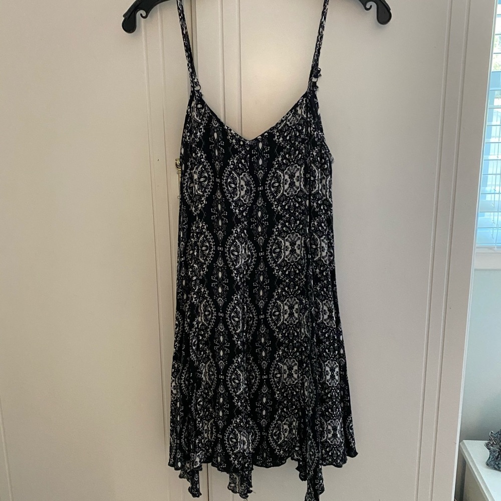 Black and white dress